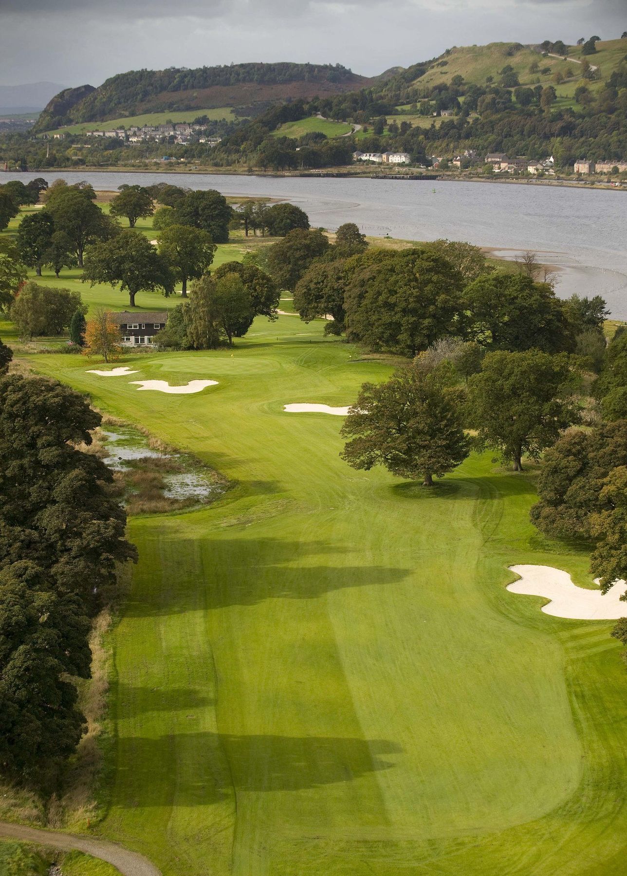 Mar Hall Golf & Spa Resort Bishopton  Fasilitas foto The 18th hole at The Links at Spanish Bay